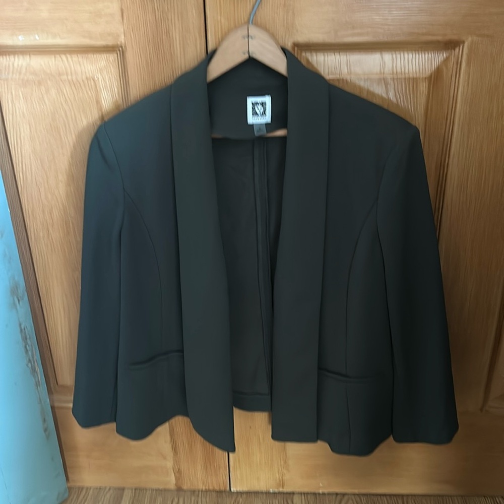 Green blazer
